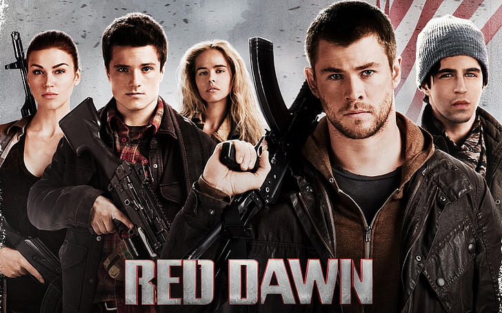 Red Dawn 2012, 레드, 새벽, 2012, HD 배경 화면
