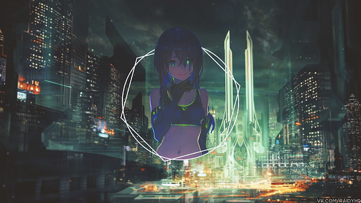 Anime Girls, Anime, Bild-in-Bild, HD-Hintergrundbild