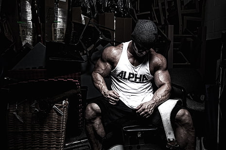  pose, muscle, athlete, Bodybuilder, Biceps, HD wallpaper HD wallpaper