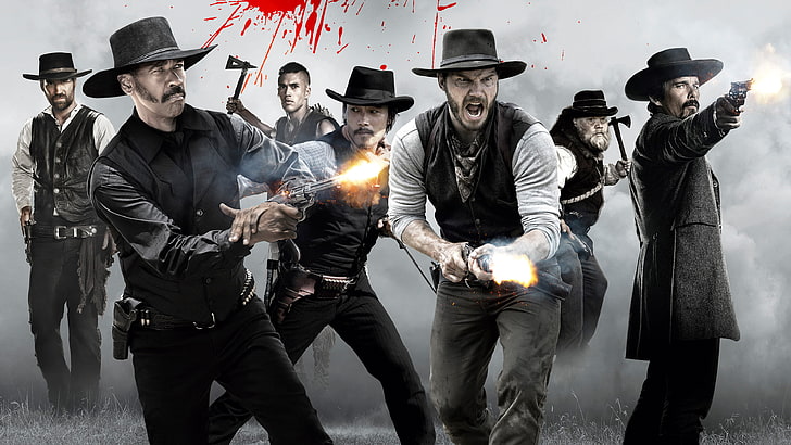 Crime, The Magnificent Seven, 2016 Movies, Action, HD wallpaper