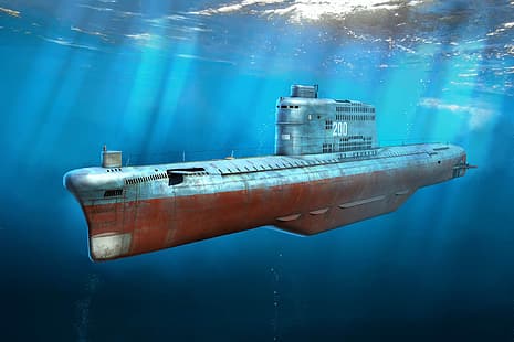 Cina, URSS, sottomarino, THE PLA NAVY, Tipo 031, PLA Navy Tipo 031 Golf Class, progetto 629, Sfondo HD HD wallpaper