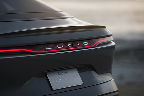 electric cars, Lucid Air, 4k, HD wallpaper HD wallpaper
