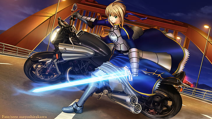 Sabre, Fate / Zero, HD-Hintergrundbild