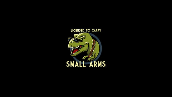 Humor, T-Rex, Minimalismus, Dinosaurier, HD-Hintergrundbild HD wallpaper