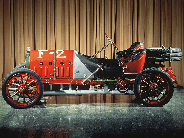 130 hp, 1907, antique, corsa, fiat, france, grand, prix, race, racing, retro, HD wallpaper