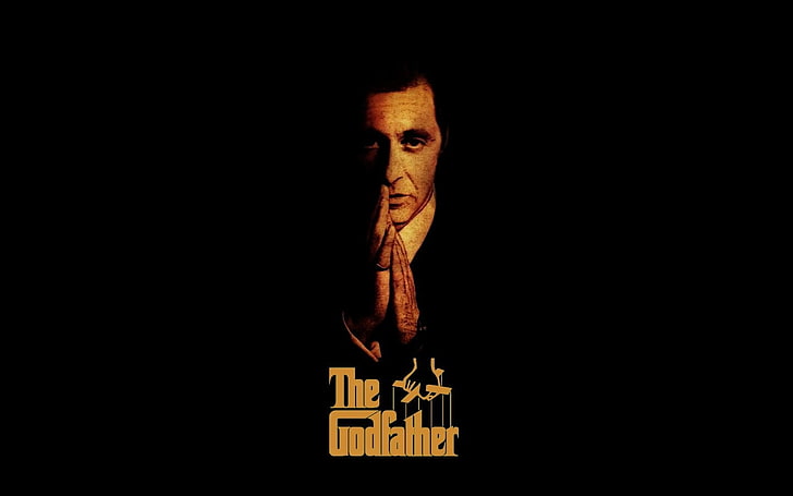 Poster Godfather, film, The Godfather, Al Pacino, Wallpaper HD