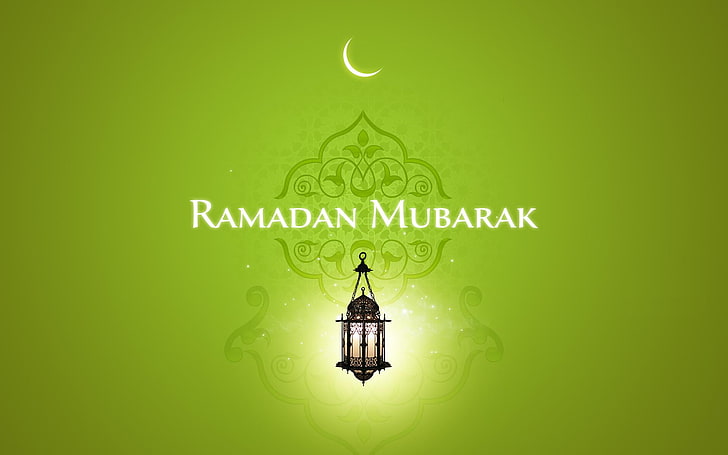 Ramadan Eid Mubarak, Ramadan Mubarak text overlay, Festivals / Holidays, Ramadan, eid, festival, holiday, HD wallpaper
