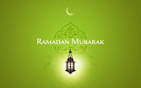 Ramadan Eid Mubarak, Ramadan Mubarak textoverlay, festivaler / helgdagar, Ramadan, eid, festival, semester, HD tapet HD wallpaper