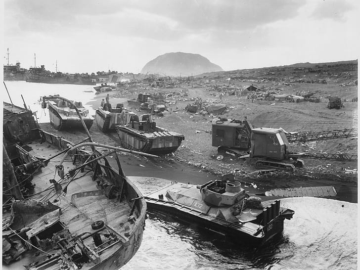 Wars, Battle Of Iwo Jima, HD wallpaper