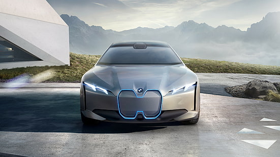 BMW i4、電気自動車、4K、 HDデスクトップの壁紙 HD wallpaper