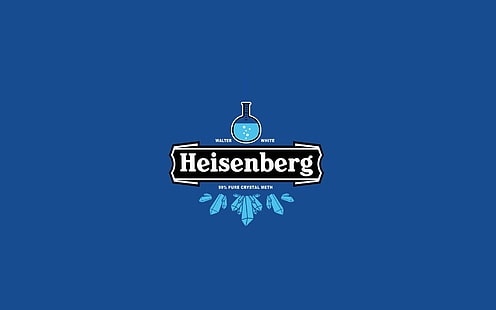 Heisenbert-logotyp, Breaking Bad, TV, Heisenberg, Walter White, HD tapet HD wallpaper