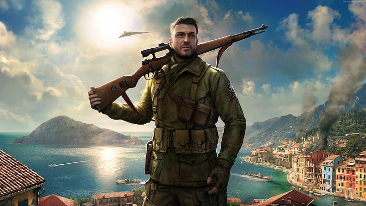เกมที่ดีที่สุด Sniper Elite 4, PlayStation 4, PS4, Xbox One, Xbox 360, PC, Xbox, วอลล์เปเปอร์ HD
