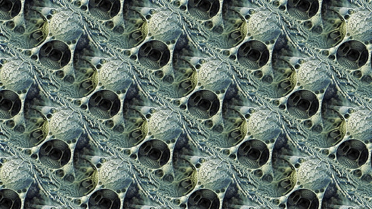 abstracto, fractal 3D, fractal, patrón, arte digital, Fondo de pantalla HD