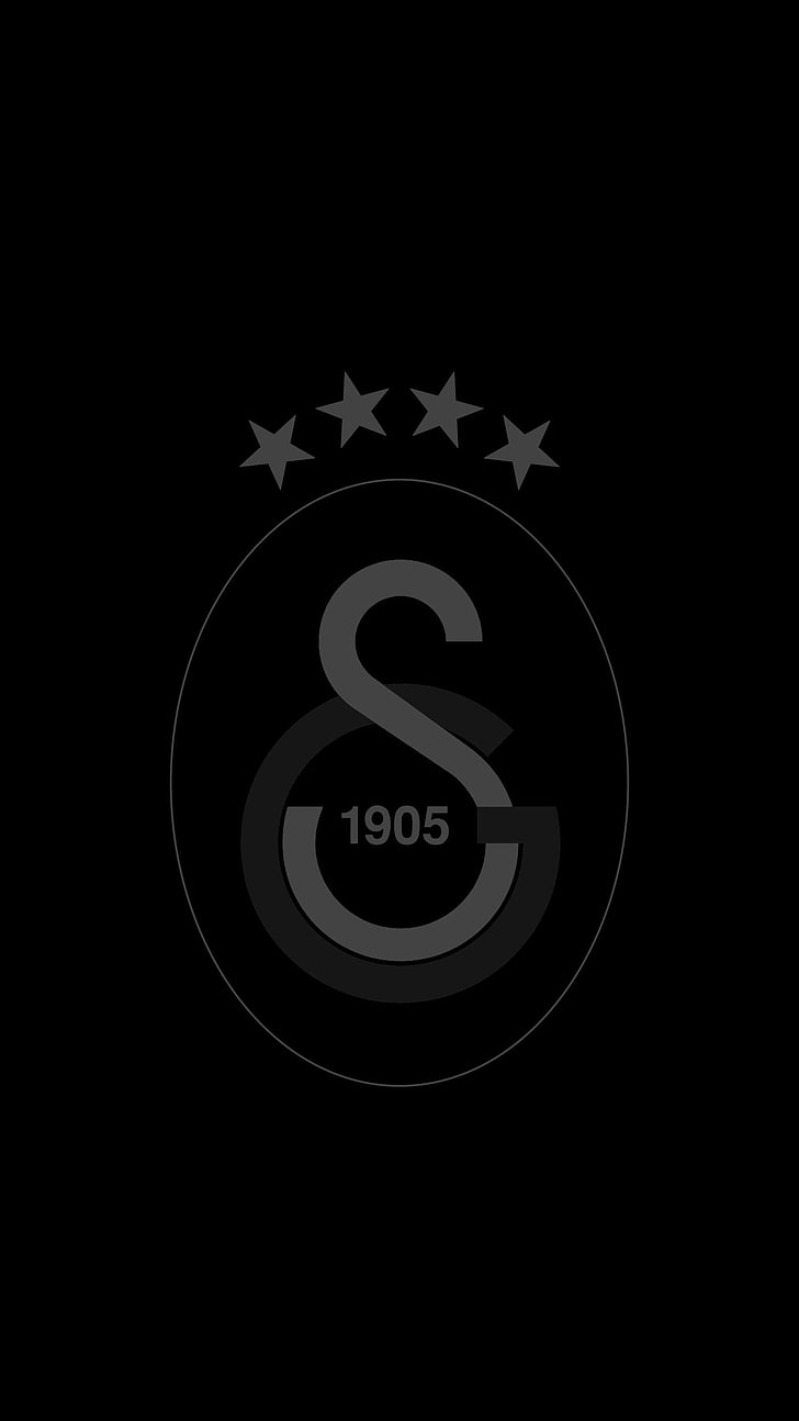 Logo Galatasaray, Galatasaray S.K., calcio, Sfondo HD, sfondo telefono