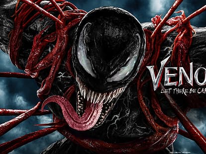 Venom 2, 4K, Carnaje, Venom, HD тапет HD wallpaper