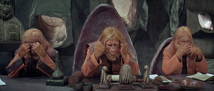 Филм, Планетата на маймуните (1968), HD тапет