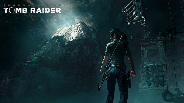 Shadow of the Tomb Raider, Лара Крофт, видео игри, Tomb Raider, HD тапет