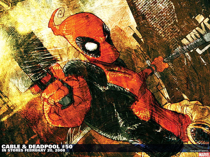 Cable And Deadpool HD, deadpool poster, comics, and, deadpool, cable, HD wallpaper
