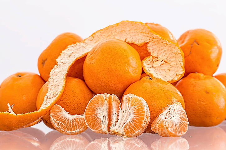 jeruk, lezat, makanan, buah, sehat, jeruk, kulit, manis, gambar royalti, Wallpaper HD