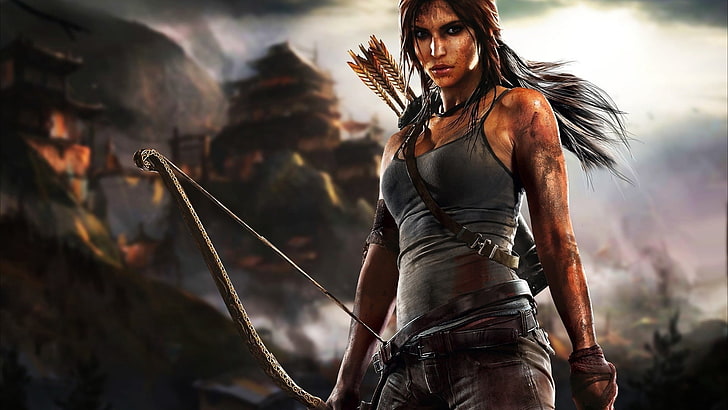 Fond d'écran du jeu Tomb Raider, jeux vidéo, Tomb Raider, Lara Croft, Fond d'écran HD