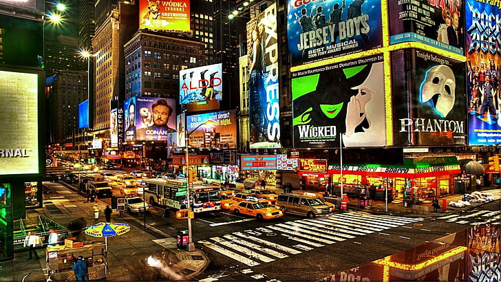 Times Square Hd Wallpapers Free Download Wallpaperbetter