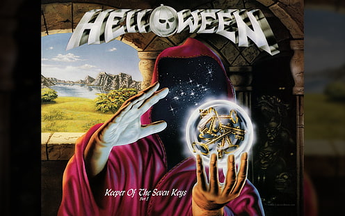 Група (музика), Helloween, обложка на албум, хард рок, хеви метъл, метъл, HD тапет HD wallpaper