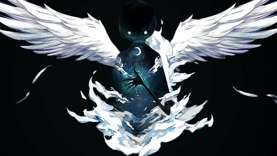 Video Game, Deemo, Angel, Creature, Wings, HD wallpaper HD wallpaper