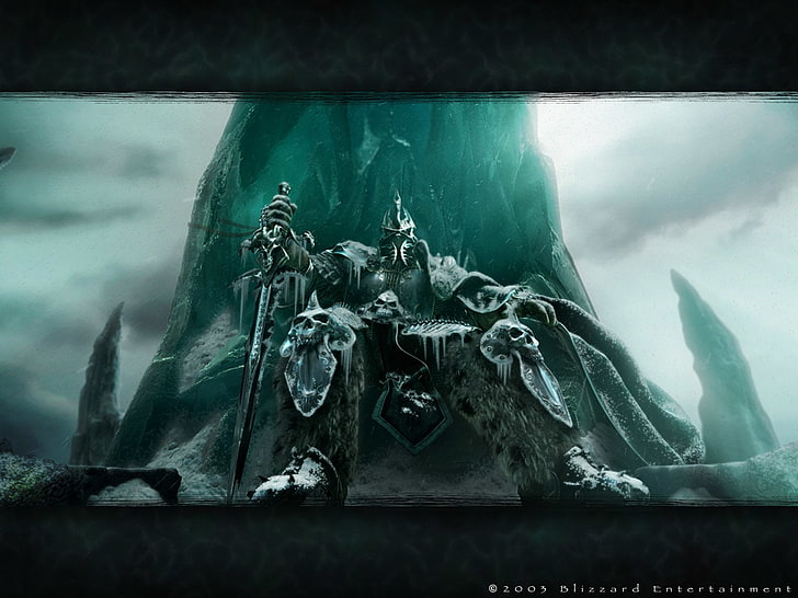 Lich King från World of Warcraft, Warcraft, Arthas Menethil, HD tapet