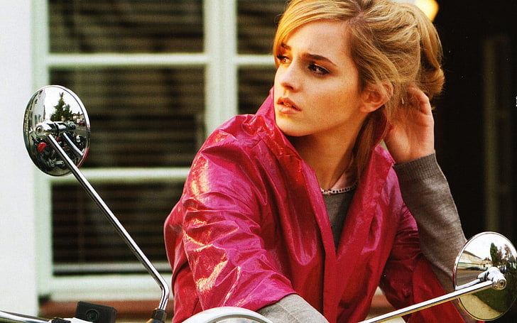 Emma Watson, memalingkan muka, selebriti, wanita, aktris, Wallpaper HD