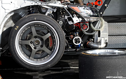 Scion TC Race Car Turbo Engine HD, autos, autos, carreras, motores, scion, turbo, tc, Fondo de pantalla HD HD wallpaper