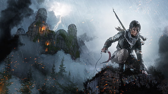 Rise of the Tomb Raider, gry wideo, Lara Croft, Tomb Raider, Tapety HD HD wallpaper