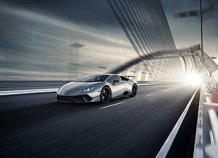 4K, Lamborghini Huracan Performansı, 2018, HD masaüstü duvar kağıdı HD wallpaper