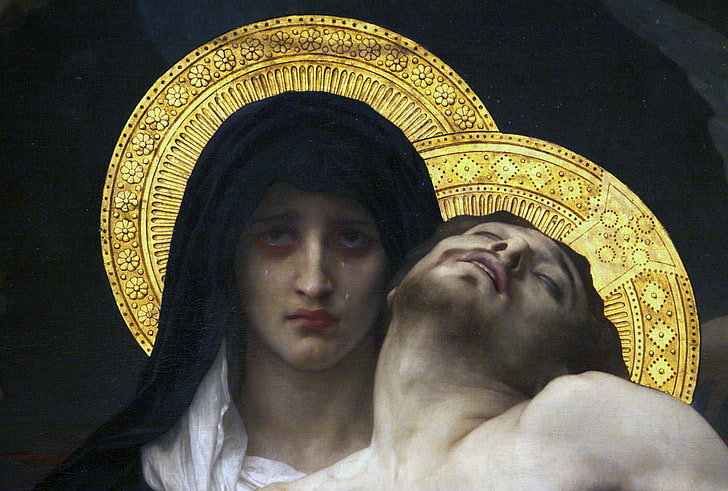 Adolphe Bouguereau, klassisk konst, Pieta, William, HD tapet