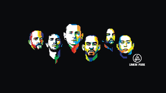 Linkin Park, 5K, amerykański zespół rockowy, Minimal, Tapety HD HD wallpaper
