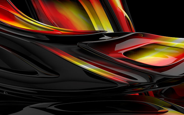 3d Wallpaper Black And Red Image Num 74