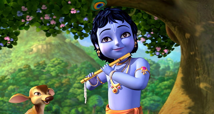 Fernsehshow, Little Krishna, HD-Hintergrundbild