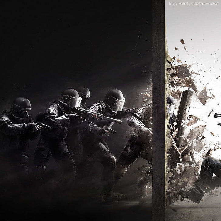 fps, PS4, Xbox One, PS, Rainbow Six: Siege, shooter, Best Game, HD wallpaper