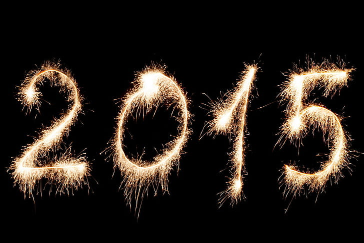2015, New Year, Fireworks, happy new year, new year 2015, fireworks, 2015, HD wallpaper