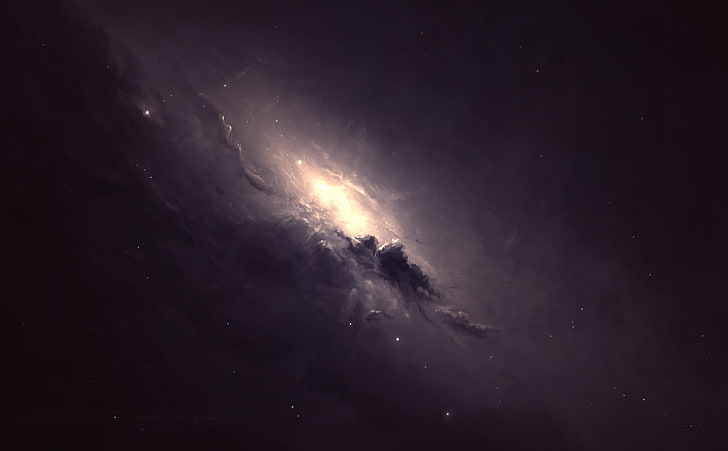 Gemma nebulosa, galassia cosmica, spazio, pianeti, galassia, stupefacente, futuristico, cosmo, brillante, eccitante, affascinante, eccellente, hd, 4K, ultrahd, Sfondo HD