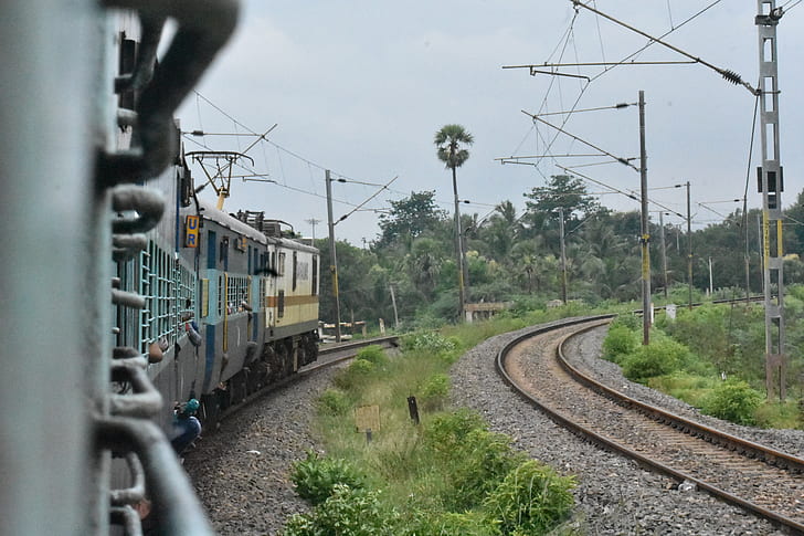 Индийские железные дороги, поезд, фотография, железная дорога, двигатели, HD обои