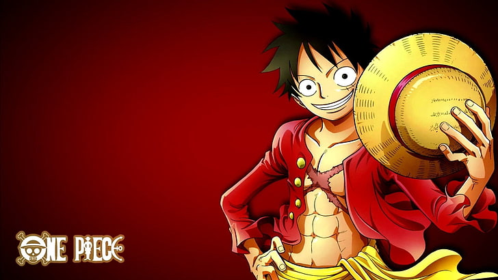 Ilustração de Luffy de One Piece, Anime, One Piece, Monkey D. Luffy, HD papel de parede