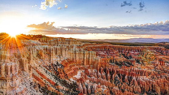landscape, nature, desert, rock, Bryce Canyon National Park, HD wallpaper HD wallpaper
