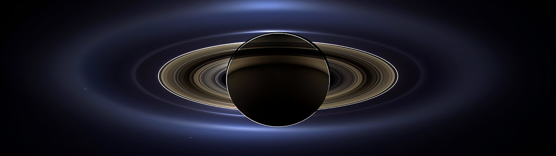 Иллюстрация планеты Сатурн, Сатурн, PIA17172, космос, планета, планетарные кольца, НАСА, наука, звезды, Солнечная система, HD обои HD wallpaper