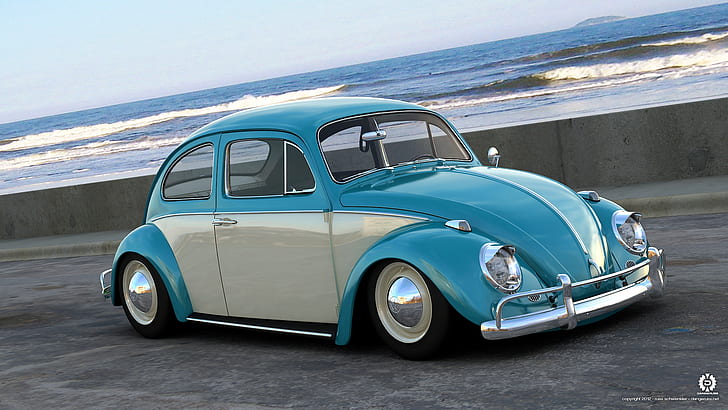 Volkswagen Volkswagen Bug Classic Car Classic HD, автомобили, авто, классика, фольксваген, жук, HD обои