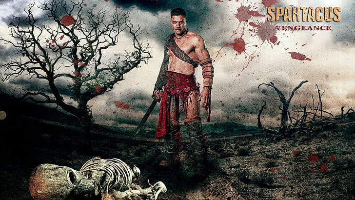 Spartacus: Blut und Sand HD, Spartacus Rache, Spartacus, Blut, Sand, HD, HD-Hintergrundbild