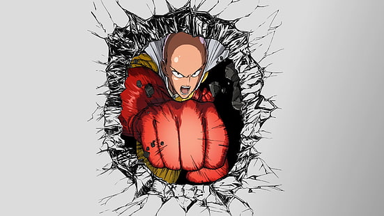 One Punch Man ไซตามะอะนิเมะ One-Punch Man ไซตามะ (One-Punch Man), วอลล์เปเปอร์ HD HD wallpaper