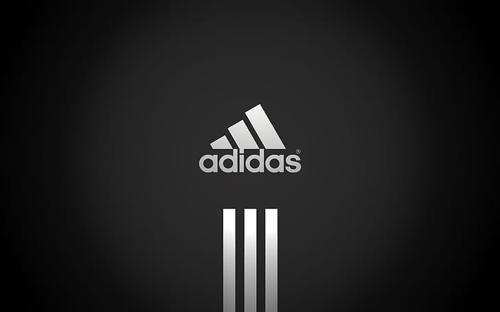 Adidas, логотип, HD обои