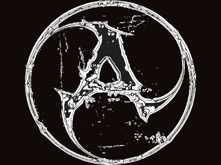 Amatic, лого, символ, буква, кръг, HD тапет