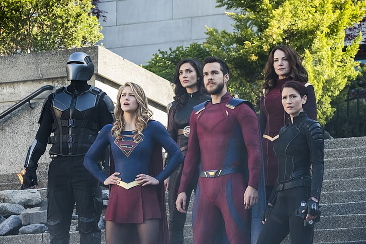 TV-show, Supergirl, Amy Jackson, Kara Danvers, Melissa Benoist, Saturn Girl, Supergirl (TV-show), HD tapet