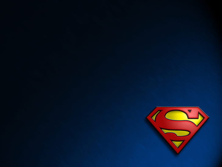 marvel, superhero, superman, superman logo, HD wallpaper